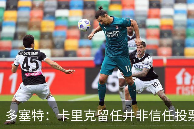 多塞特：卡里克留任并非信任投票，只是暂时维持现状