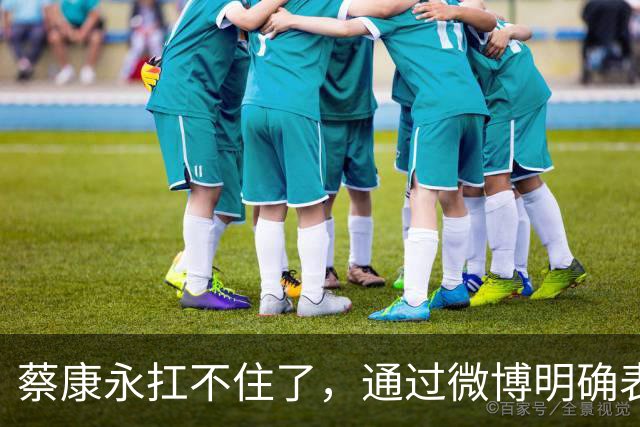 蔡康永扛不住了，通过微博明确表态：“我没有支持过台独”，并解释了相关争议